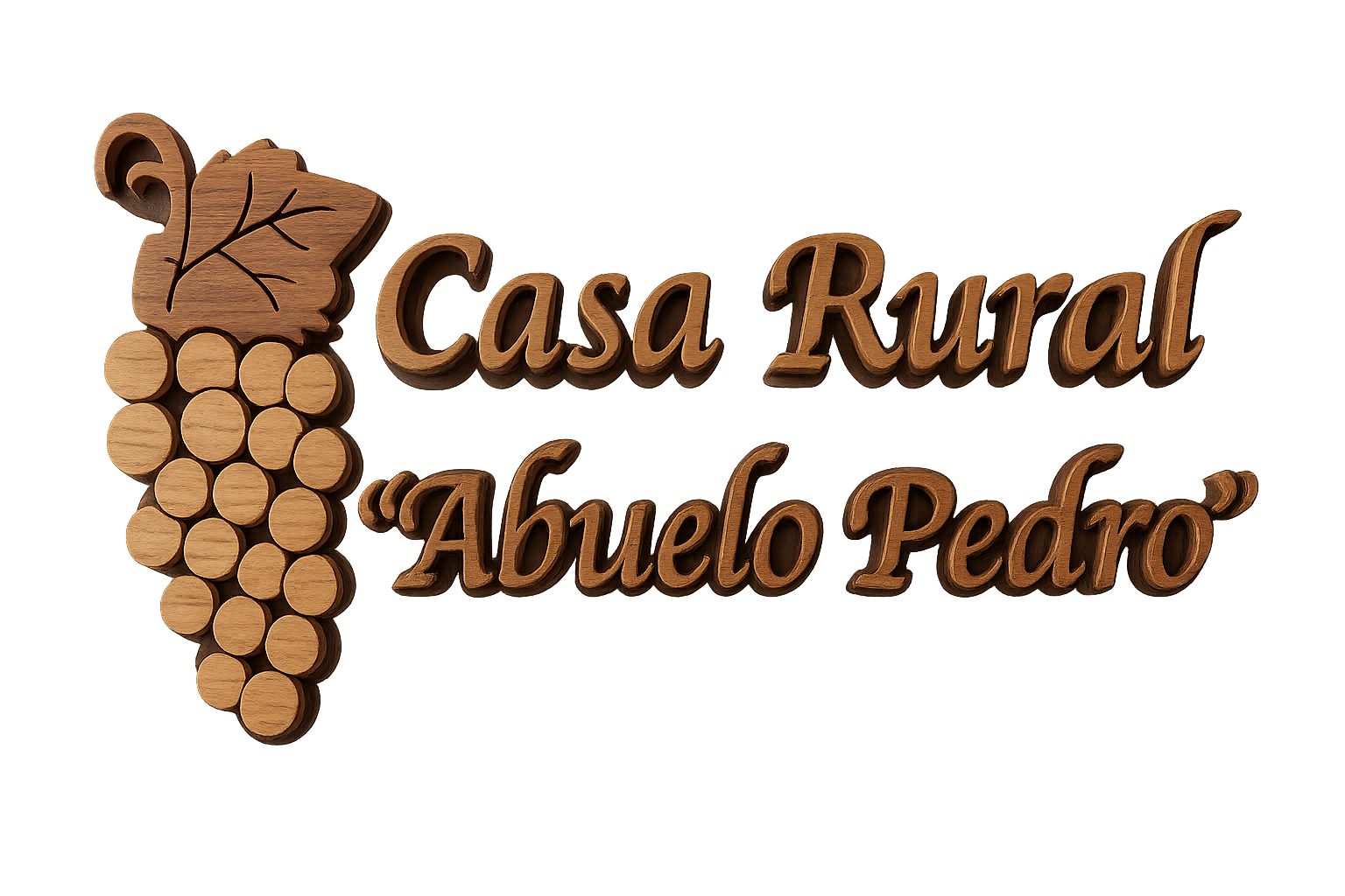 Cartel de Madera _Casa Rural_ (1)